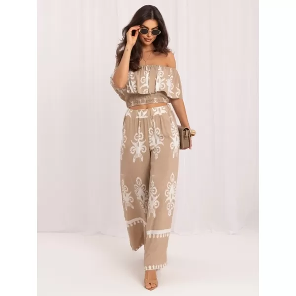  Dámský komplet ITALY MODA MO-KMPL-126175.85 BEIGE 