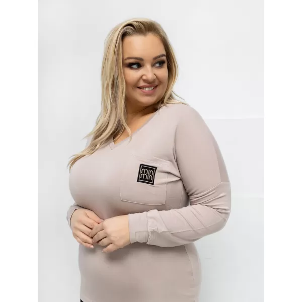  Dámská halenka RELEVANCE RV-BZ-A-161.63 BEIGE 