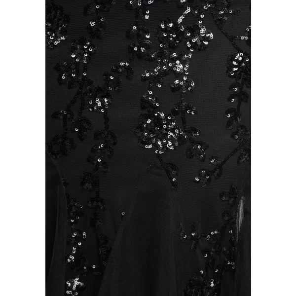  Dámské šaty LARICA LA-OM-DLR463 BLACK 