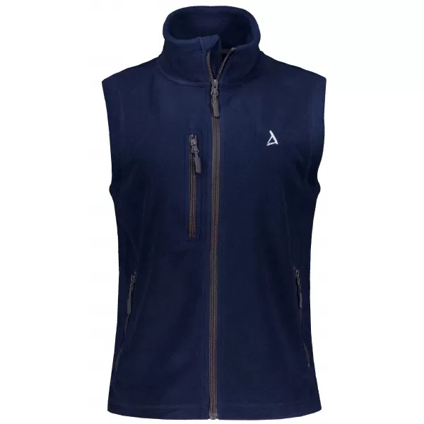  Dámská fleece vesta ALTISPORT ALW002525 NÁMOŘNÍ MODRÁ 