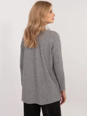 Dámská halenka ITALY MODA DHJ-BZ-19226.91 GRAY