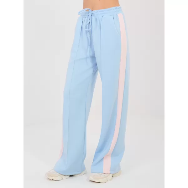  Dámská tepláková souprava RUE PARIS IT-KMPL-22211.32 LIGHT BLUE 