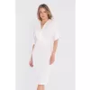 Dámské šaty STYLOVE S434 ECRU