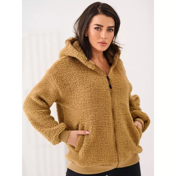  Dámská mikina FACTORY PRICE CS-BL-BT1032.98P CAMEL 