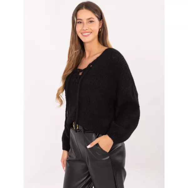  Dámský svetr ITALY MODA MI-SW-0919.18 NOIRE 