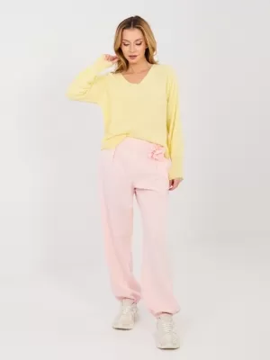 Dámské kalhoty ITALY MODA IT-SP-22197.61 BRIGHT PINK