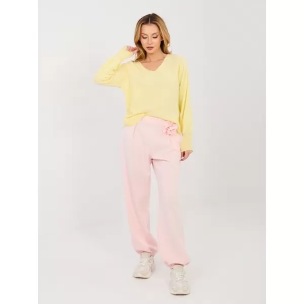  Dámské kalhoty ITALY MODA IT-SP-22197.61 BRIGHT PINK 