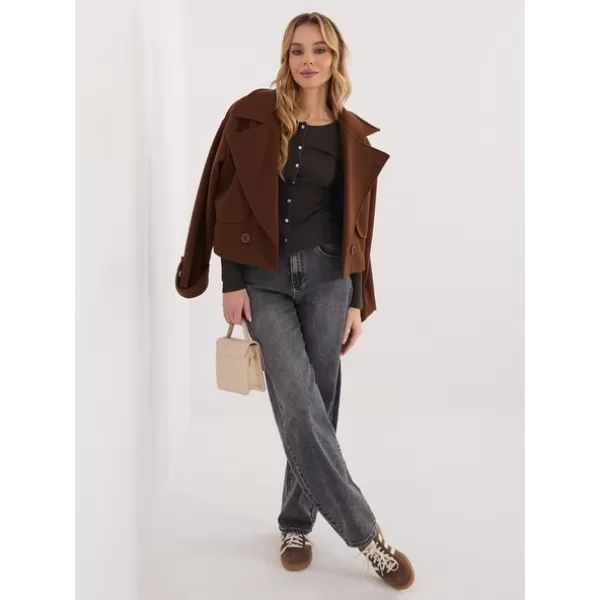  Dámské triko FACTORY PRICE WT-BZ-A1148.82 DARK BROWN 