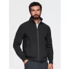 Pánská bunda s kapucí OMBRE OM-JANP-0233 BLACK