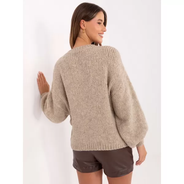  Dámský svetr ITALY MODA MI-SW-1909.21 BEIGE 