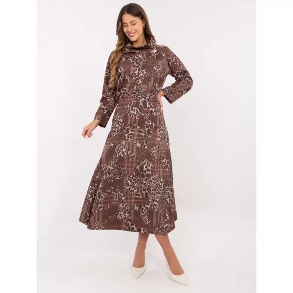  Dámská sukně ITALY MODA IT-SD-18951-5.07 DARK BEIGE 