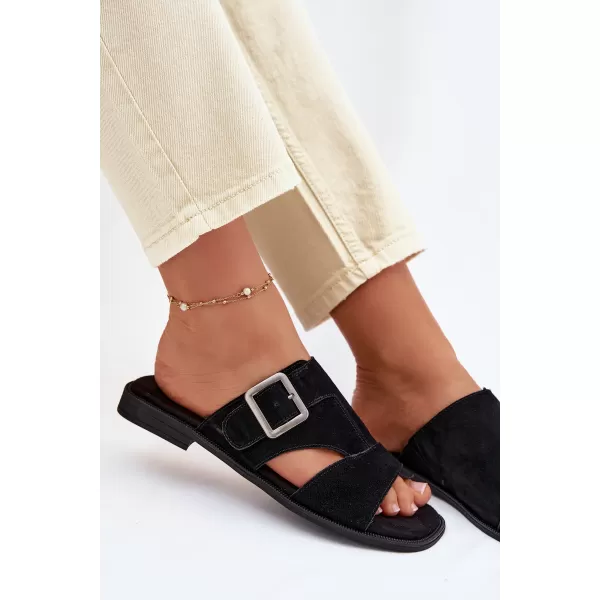  Dámské pantofle BIG STAR SHOES TT274477 BLACK 
