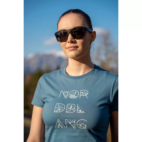  Dámské triko NORDBLANC RESCUE NBSLT8178 MODRÁ 