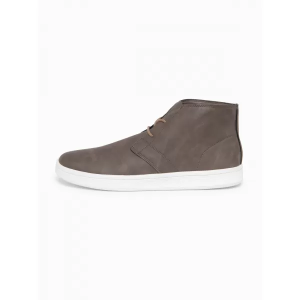  Pánské kotníkové boty OMBRE OM-FOCS-0162 DARK BROWN 
