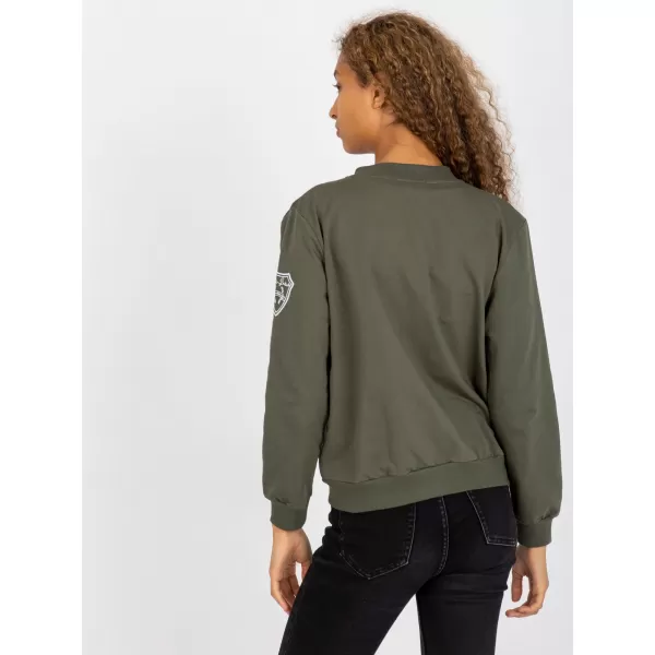  Dámská mikina RUE PARIS RV-BL-8225.88 KHAKI 
