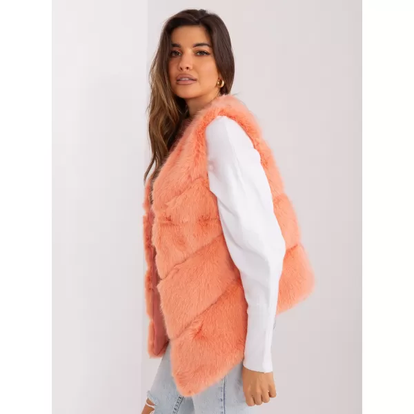  Dámská vesta WOOL FASHION ITALIA AT-KZ-2349.00P PEACH 