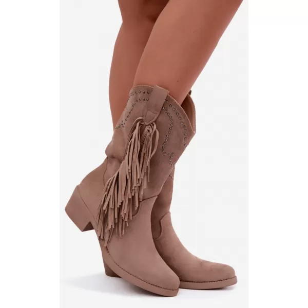 Dámské boty BOTO LQ-158 KHAKI 