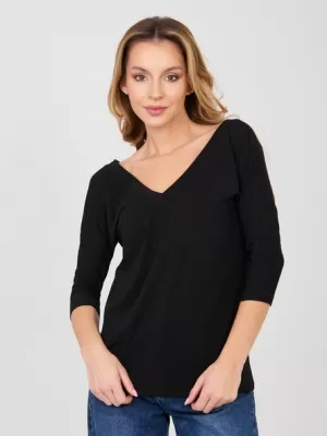 Dámská halenka RUE PARIS RV-BZ-A1189.24 BLACK