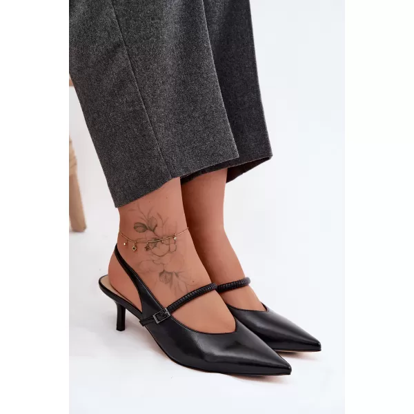  Dámské sandály D&A CR61-3046 BLACK 