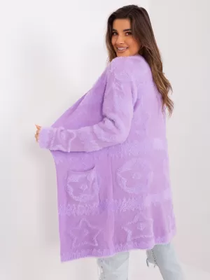 Dámský svetr WOOL FASHION ITALIA AT-SW-234503.00P BRIGHT PURPLE