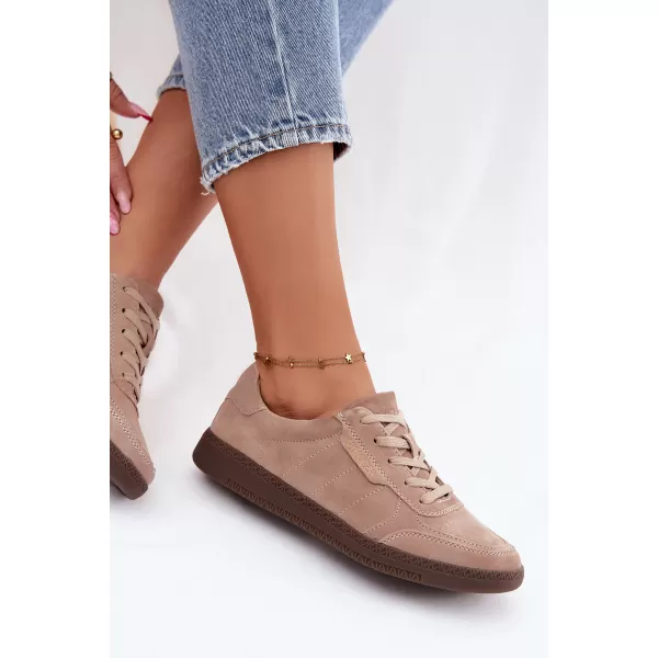  Dámské tenisky VINCEZA 79635 BEIGE 