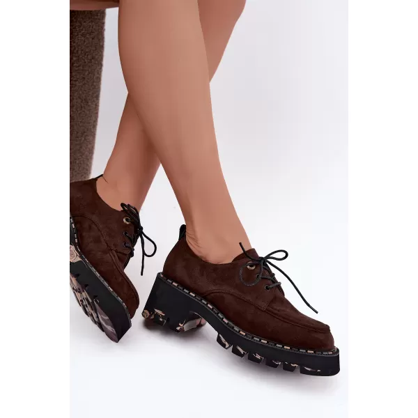  Dámské polobotky ARTIKER 59C0276 CHOCOLATE 