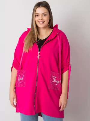 Dámská mikina RELEVANCE RV-BL-6795.84 FUCHSIA