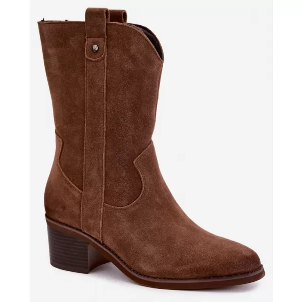  Dámské kovbojky VINCEZA 133106 CAMEL 