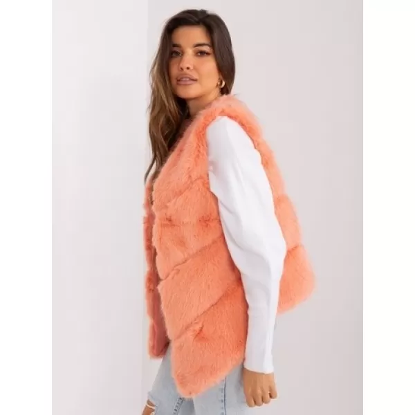  Dámská vesta WOOL FASHION ITALIA AT-KZ-2349.00P PEACH 