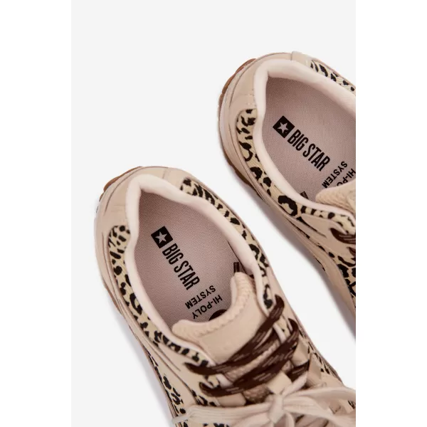 Dámské tenisky BIG STAR SHOES TT274549 BEIGE 