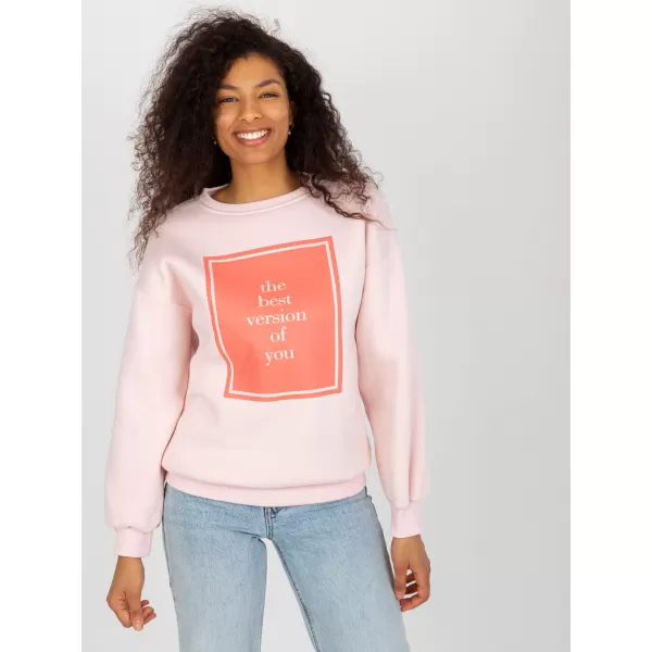  Dámská mikina EX MODA EM-BL-617-3.15P BRIGHT PINK 