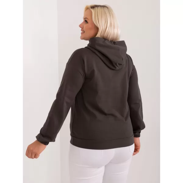  Dámská mikina RELEVANCE RV-BL-8655-1.13X DARK KHAKI 