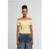 Dámské tričko URBAN CLASSICS TB6184A-22222 BLUSHED ROSE/PALE YELLOW