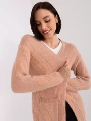 Dámský svetr WOOL FASHION ITALIA AT-SW-234501.00P PEACH