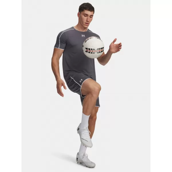  Pánské kraťasy UNDER ARMOUR M CHALLENGER TRAIN SHORT 6009896-025 ŠEDÁ 
