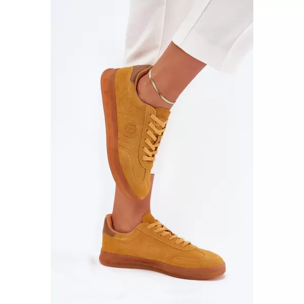  Dámské tenisky BIG STAR SHOES RR274846 YELLOW/GOLD 