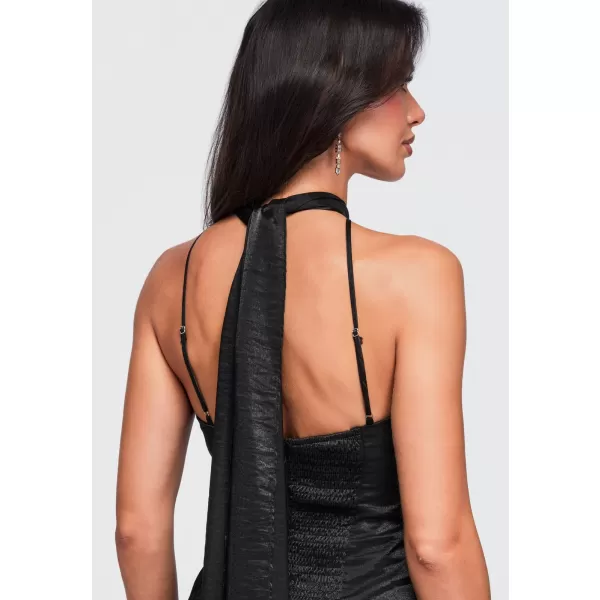  Dámské šaty LARICA LA-OM-DLR456 BLACK 
