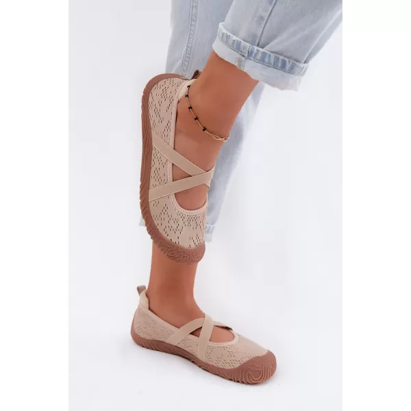  Dámské baleríny ARTIKER 58C1903 BEIGE 