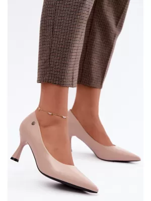 Dámské lodičky VINCEZA 62323 BEIGE