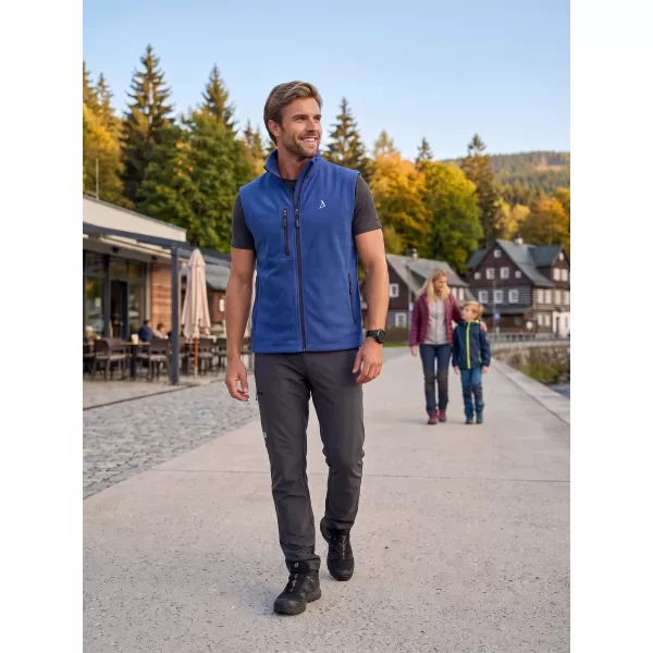  Pánská fleece vesta ALTISPORT ALM002525 KRÁLOVSKÁ MODRÁ 