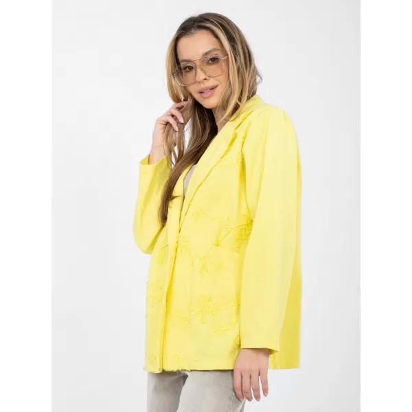 Dámská bunda RUE PARIS IT-MA-FL9992.97 YELLOW 