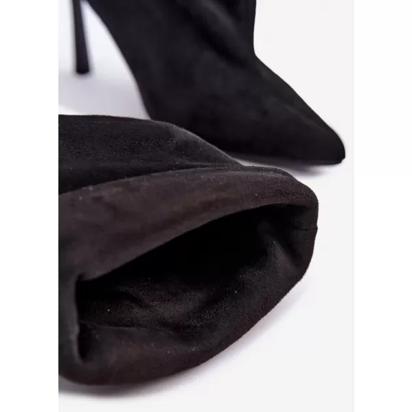  Dámské kotníkové boty BOTO C-420/CS070 BLACK 