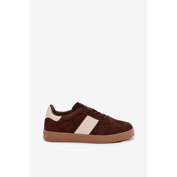  Dámské tenisky BIG STAR SHOES UU274008 BROWN/BEIGE 