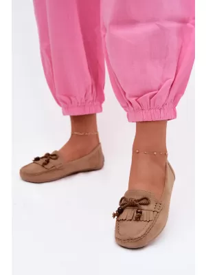 Dámské mokasíny BOTO W2515 TAUPE