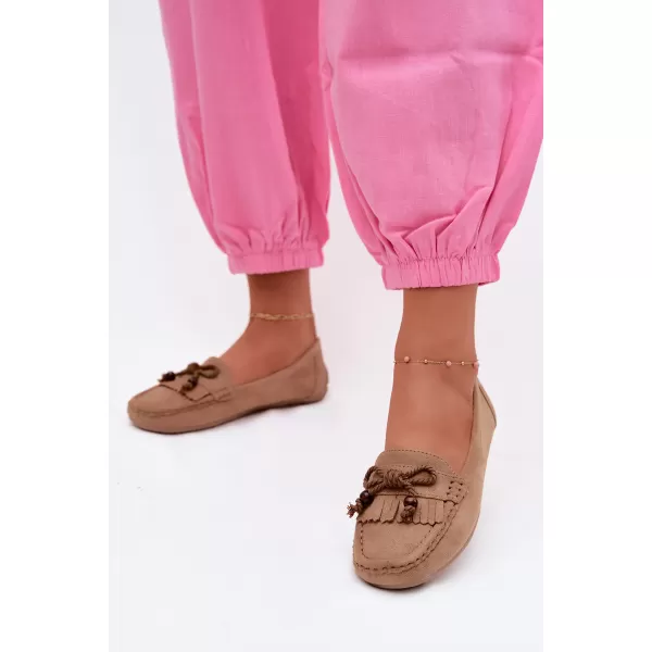  Dámské mokasíny BOTO W2515 TAUPE 