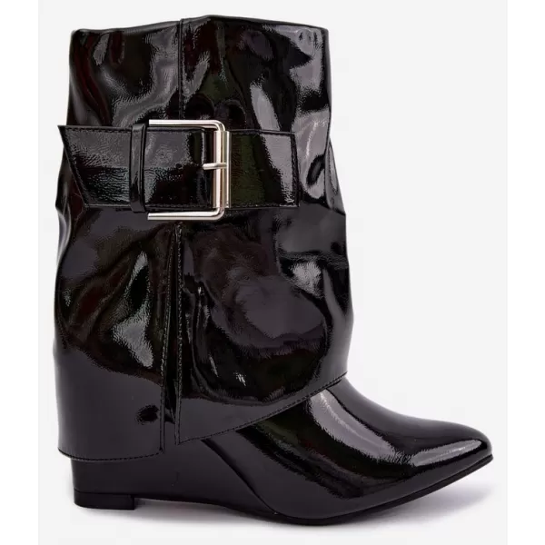  Dámské kotníkové boty BOTO 1690A-2 BLACK 