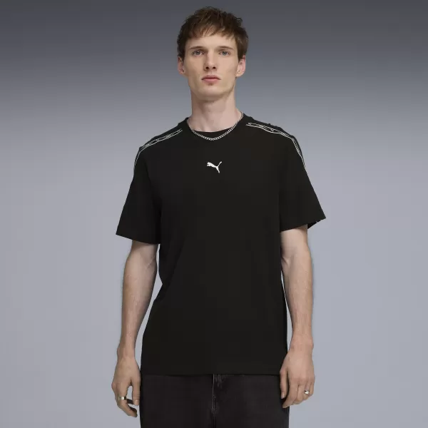  Pánské triko PUMA ESS TAPE TEE 69169301 PUMA BLACK 