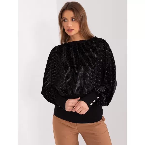  Dámská halenka RUE PARIS RV-BZ-7348.11 NOIRE 