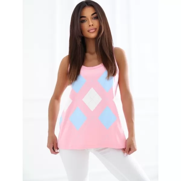  Dámský top RELEVANCE RV-TP-A1376.12 BRIGHT PINK 