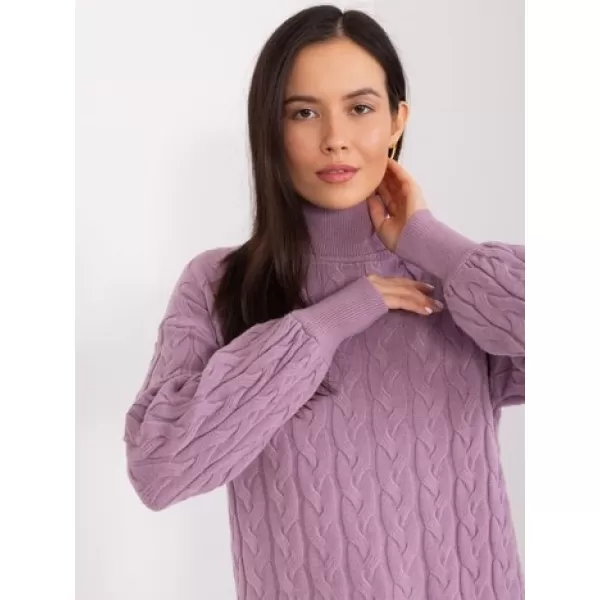  Dámský svetr WOOL FASHION ITALIA AT-SW-2348.88 BRIGHT PURPLE 